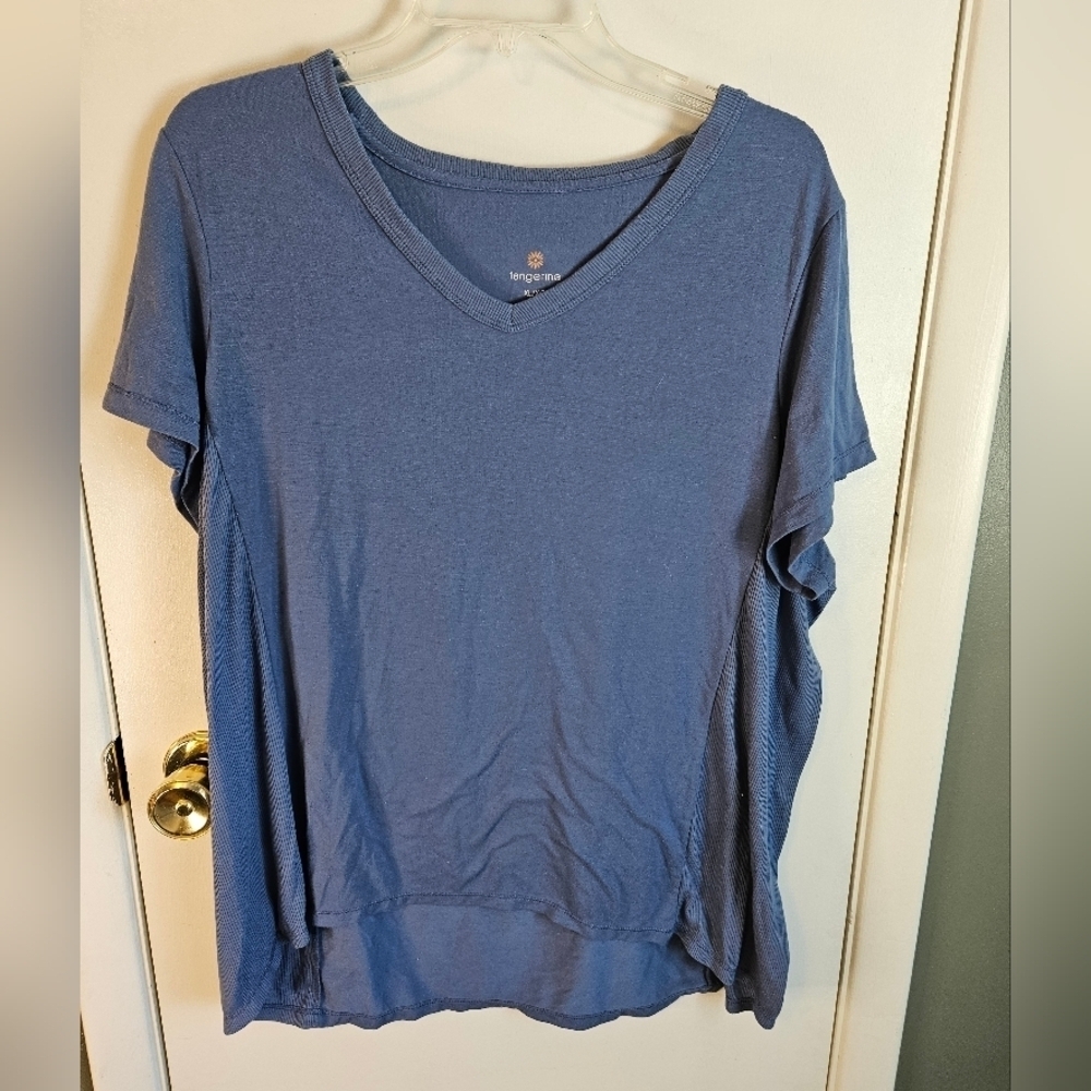 Tangerine Women's Size XL Short Sleeve Workout Tee